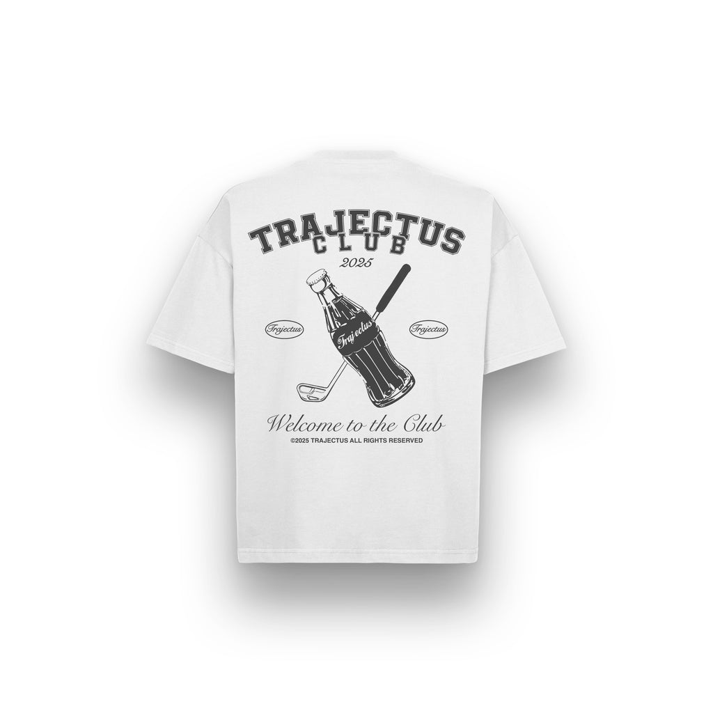 TRAJECTUS CLUB WHITE TEE