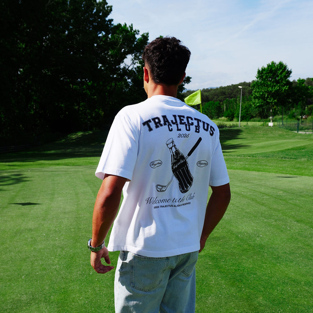 TRAJECTUS CLUB WHITE TEE
