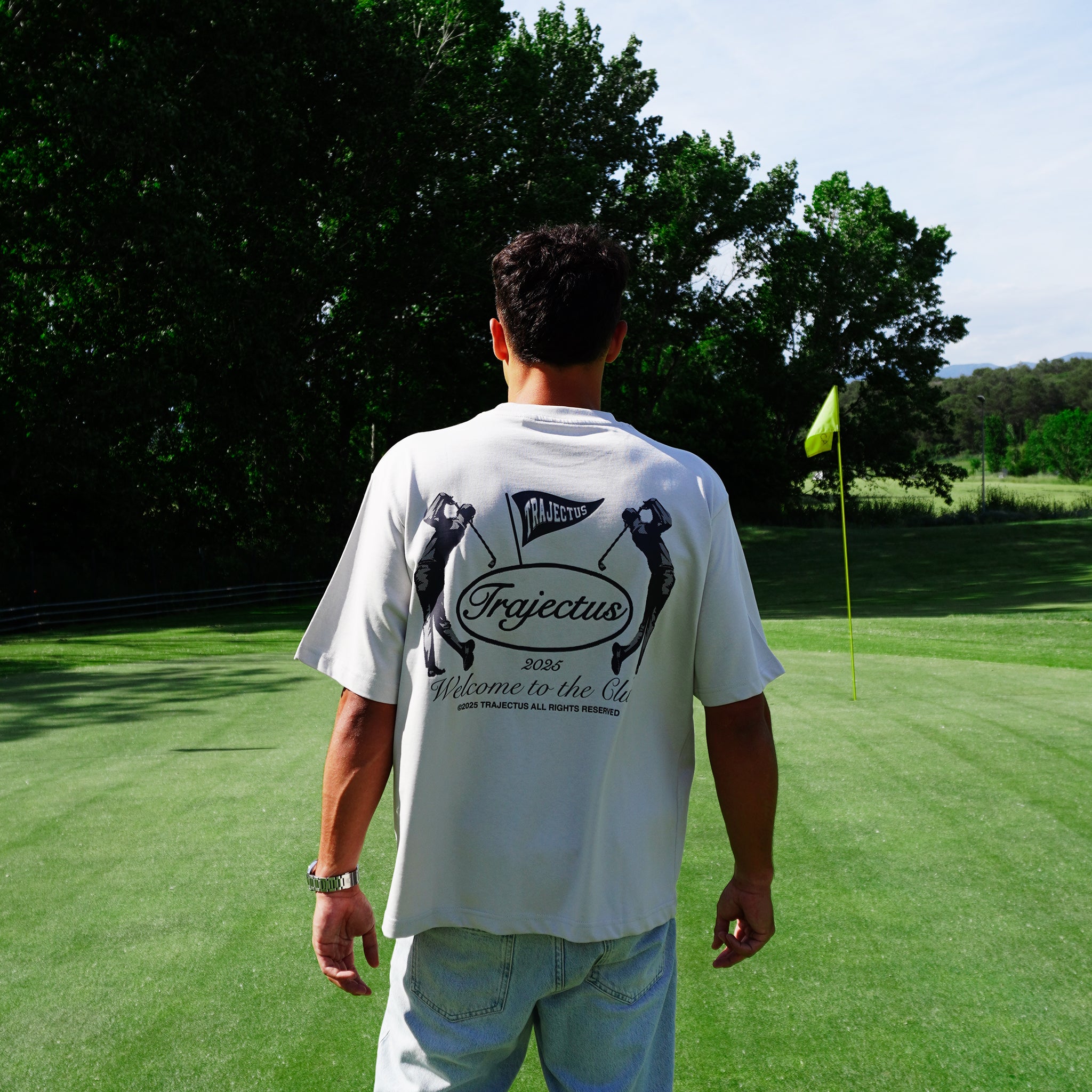 TRAJECTUS CLUB GRAY TEE