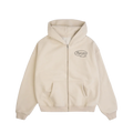 CHAQUETA ZIPPER "WHITE CLOUDS"