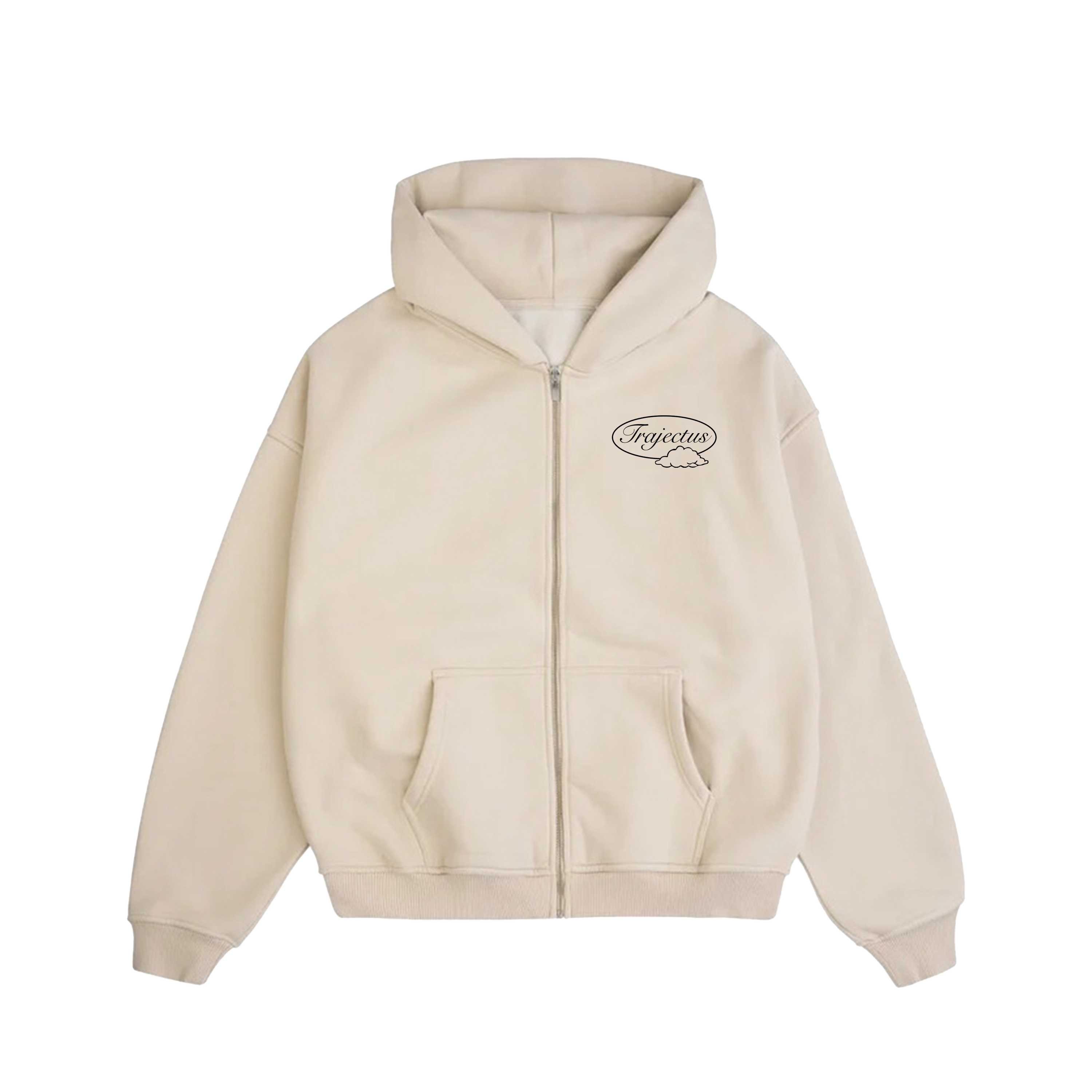 CHAQUETA ZIPPER "WHITE CLOUDS"