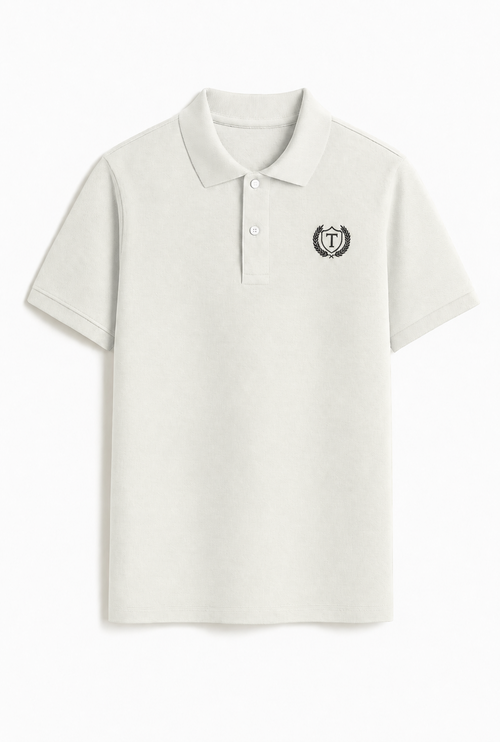 Club Polo Off-White — Trajectus Magna — Vista frontal